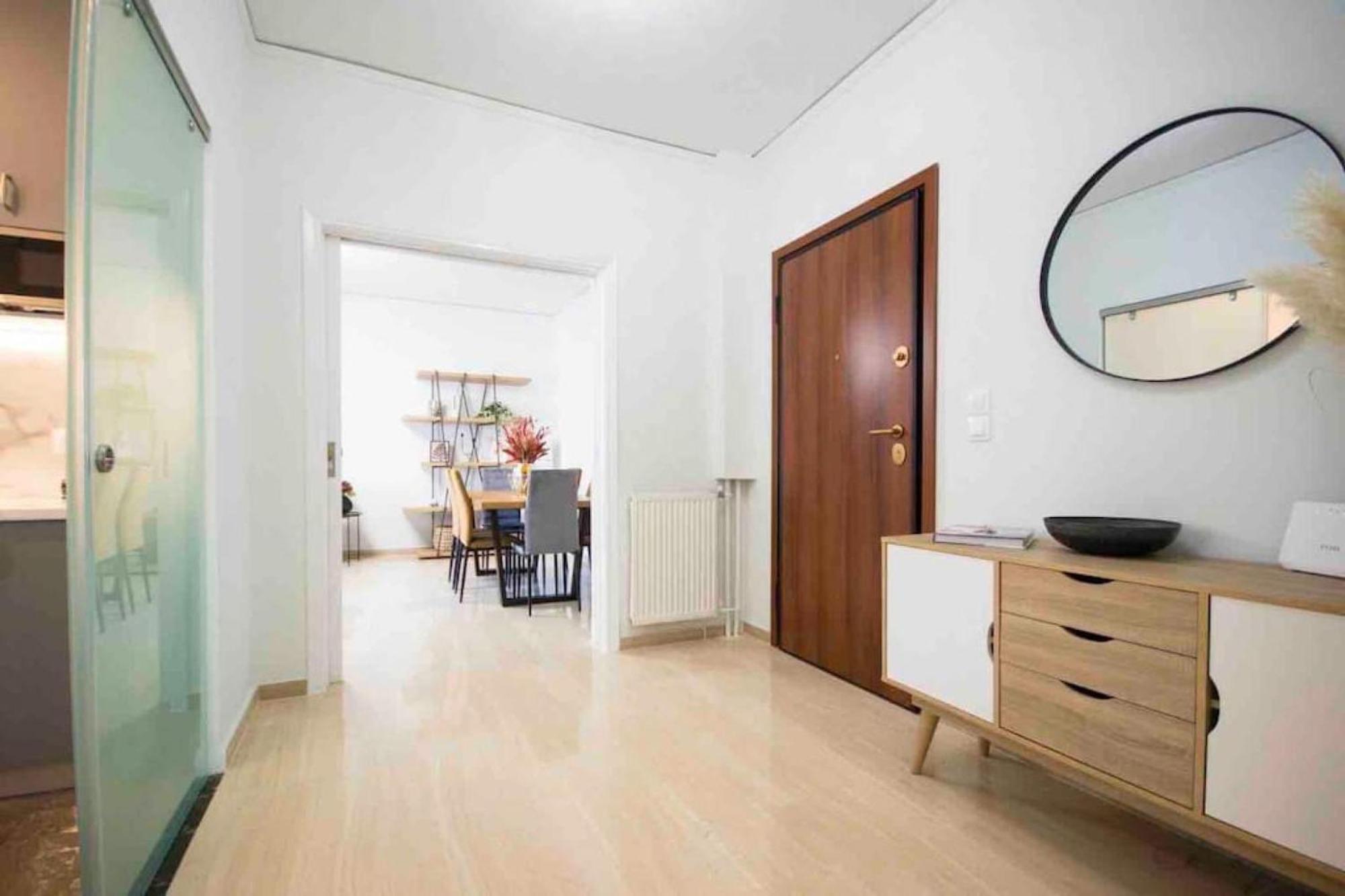 Alkuoni Lux Flat At Pfaliro Athen Eksteriør billede